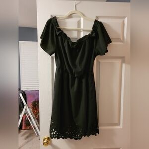 Off shoulder summer dress